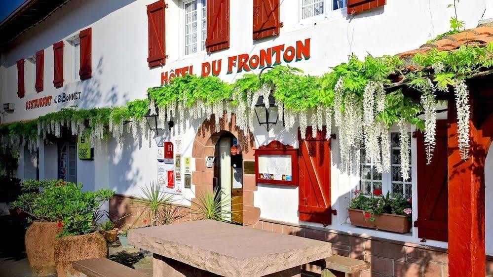 Hotel Restaurant Du Fronton Itxassou Zewnętrze zdjęcie